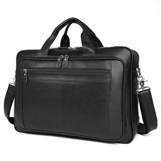 Business-Lederhandtasche – Gross, Elegant und Funktional