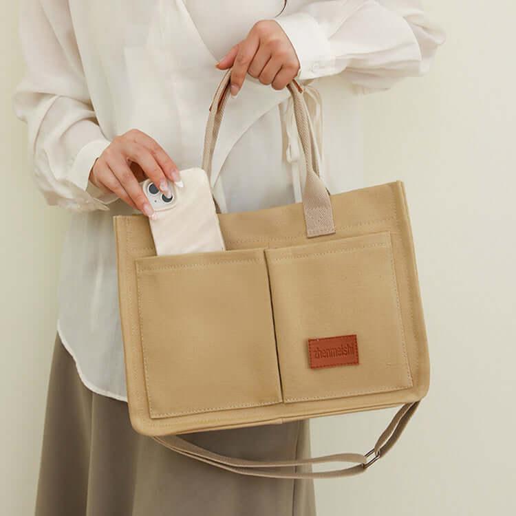 Moderner Canvas Shopper für Damen – Geräumig, stilvoll und perfekt für den Alltag.