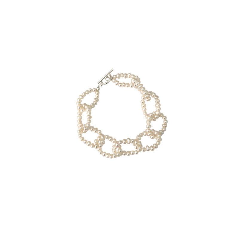 Women's Natural Freshwater Pearl Bracelet