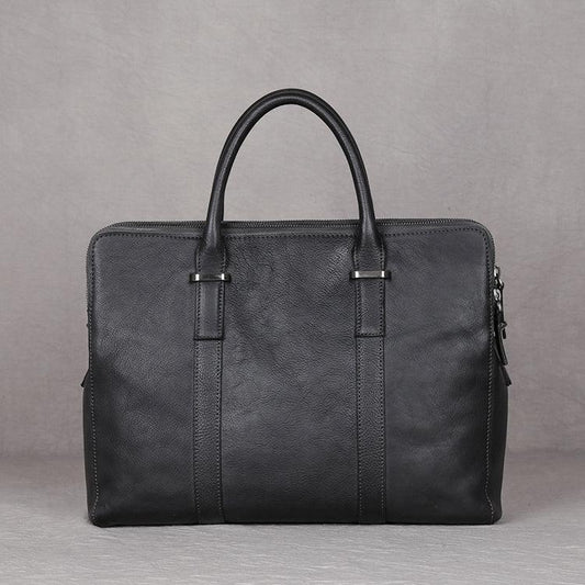 Vintage Business-Handtasche aus Leder – Stilvoll und Praktisch