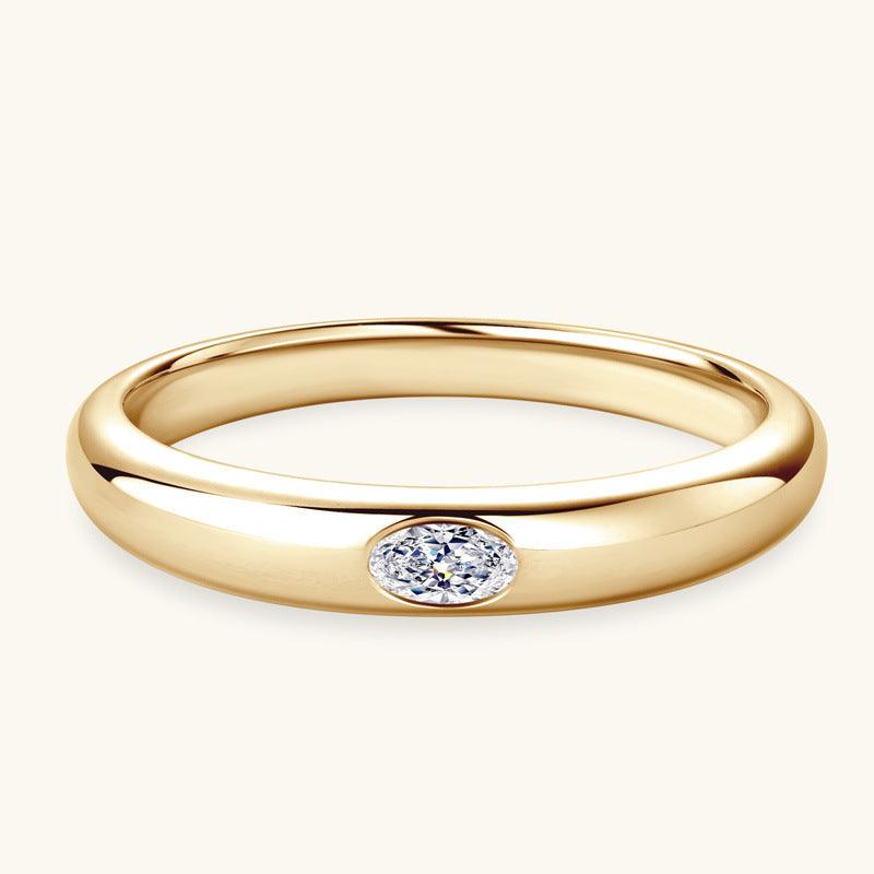 Elegant Internet Celebrity Minimalist Irregular Ring