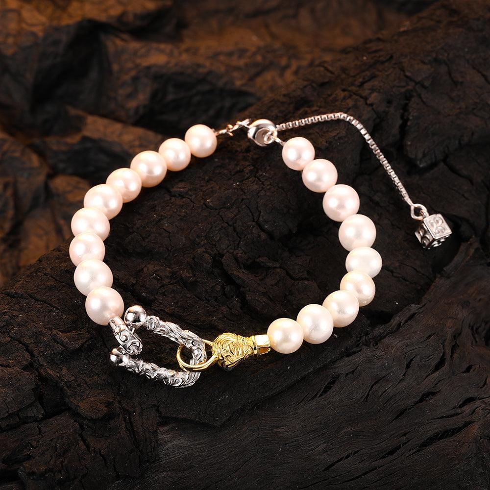 S925 Sterling Silver Freshwater Pearl Bracelet