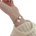 925 Silber Armband mit Vintage-Krone und Good Luck Anhänger – stilvoller Glücksbringer für Alltag und besondere Momente