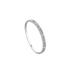Armreif aus 925 Silber – schmal, mit Zirkoniasteinen besetzt, modern & kombinierbar