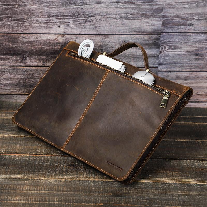 Business-Laptoptasche aus Leder – Schutz und Stil