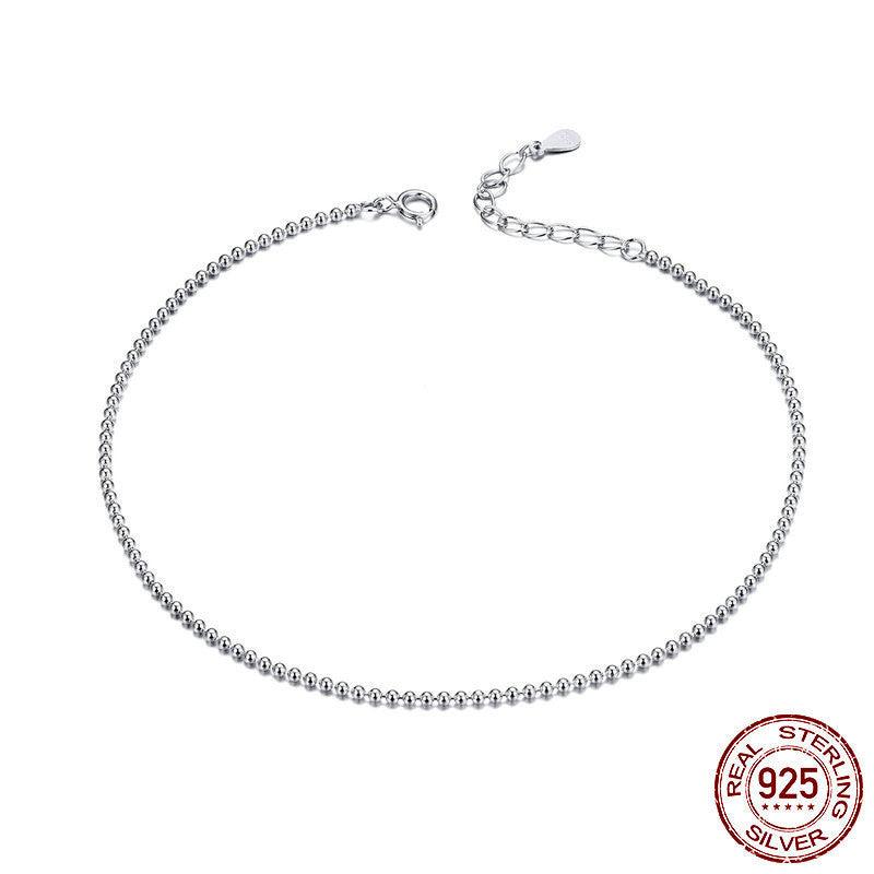 New Anklet Simple Fashion S925 Sterling Silver