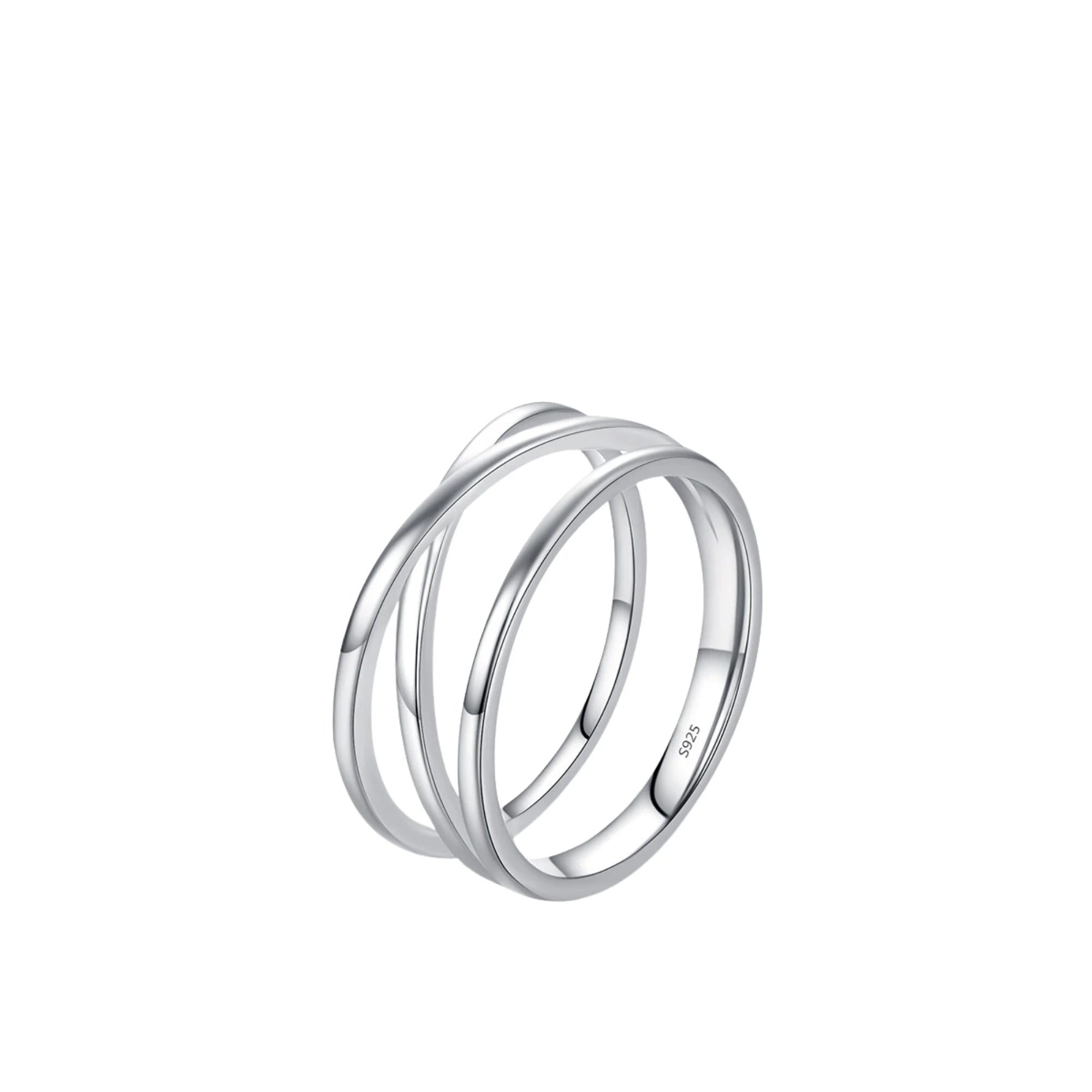 925er Ring mit geometrischer Struktur – schlicht und flexibel tragbar