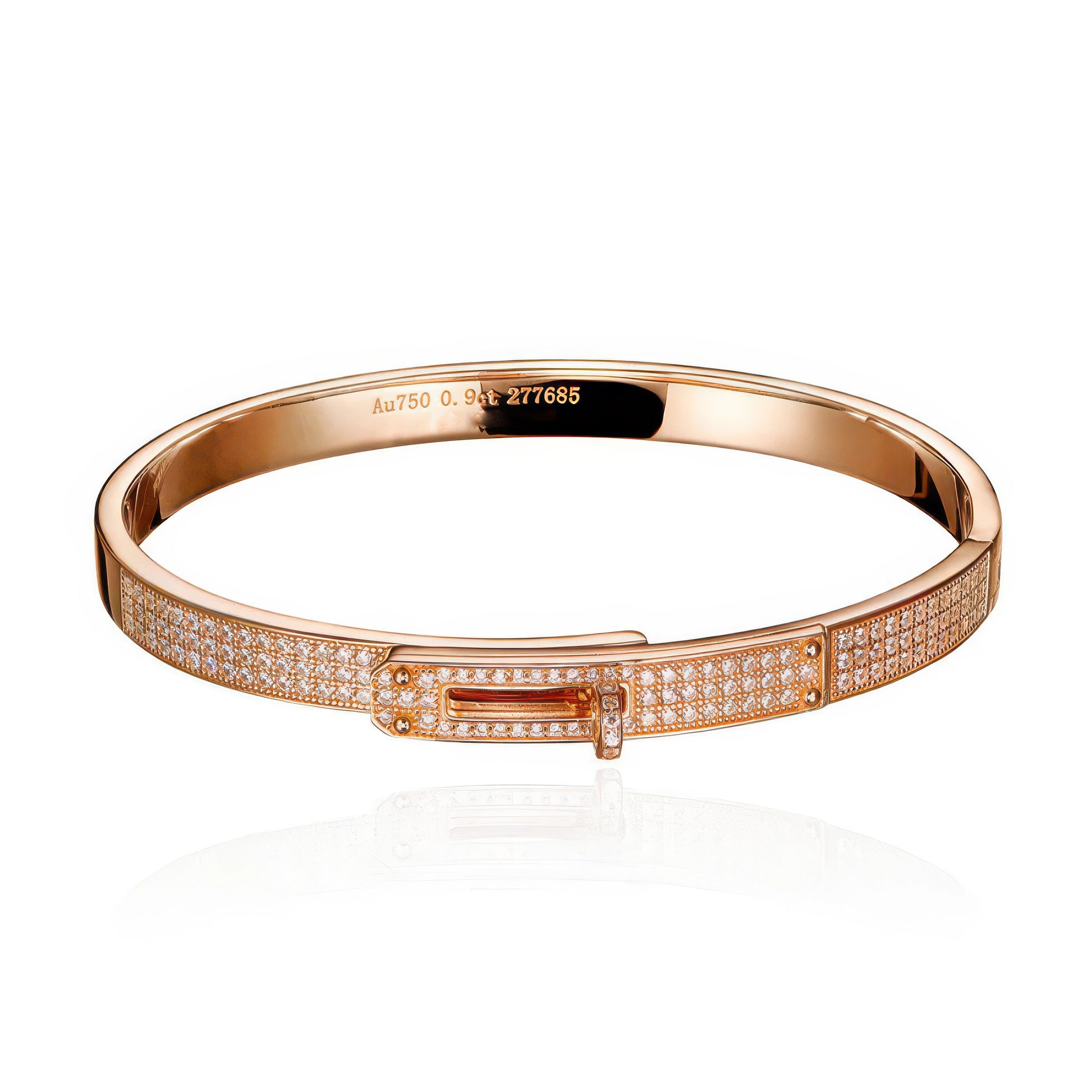 925 Silber Armband in Roségold oder Weissgold mit funkelndem Zirkonia