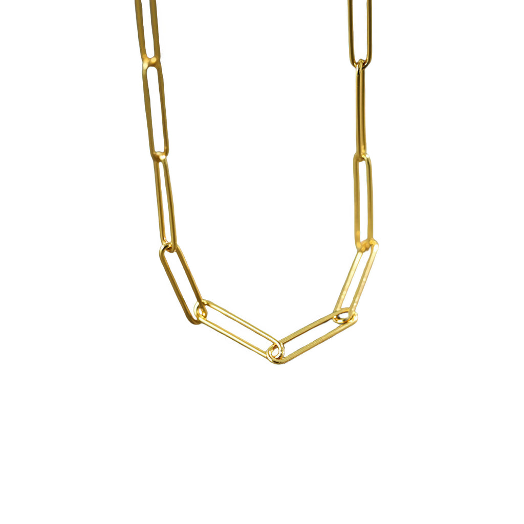 Klassisch aufgebaute Kette – minimalistisch, flach, angenehm tragbar