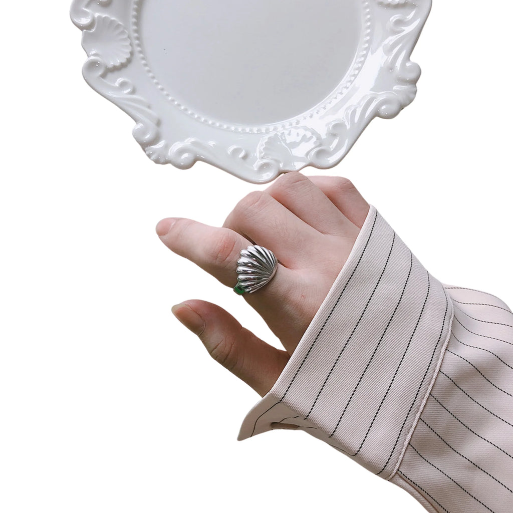 Ring mit strukturierter Oberfläche – inspiriert von natürlichen Formen