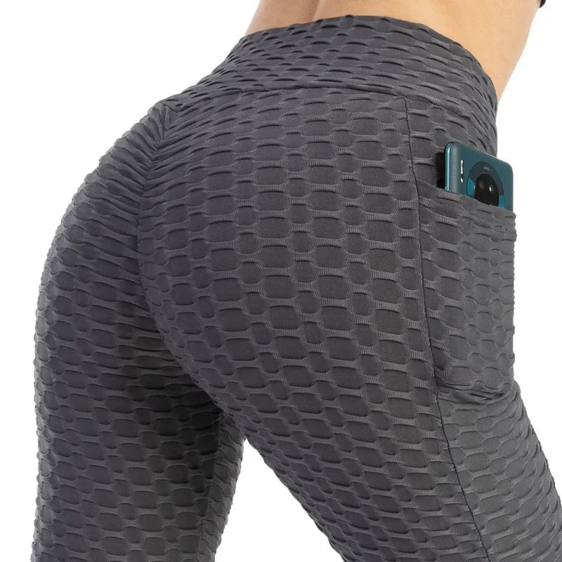 Anti - Cellulite Fitness - Leggings mit Taschen - Bodison