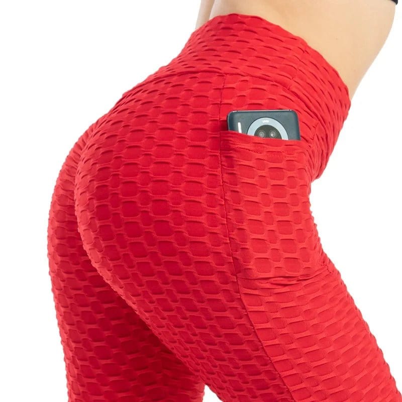 Anti - Cellulite Fitness - Leggings mit Taschen - Bodison