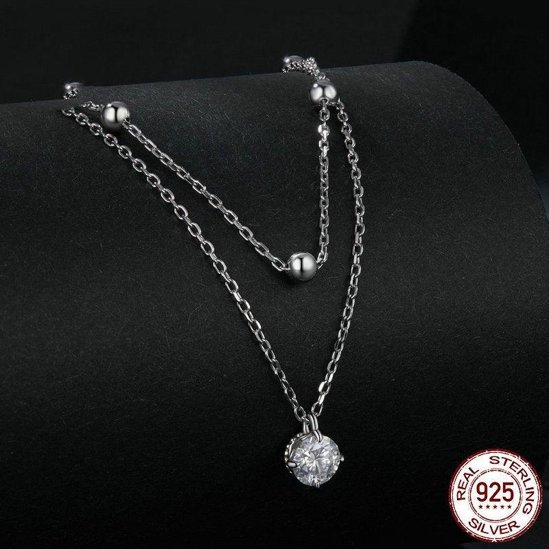 Affordable Luxury Fashion Style S925 Sterling Silver Necklace