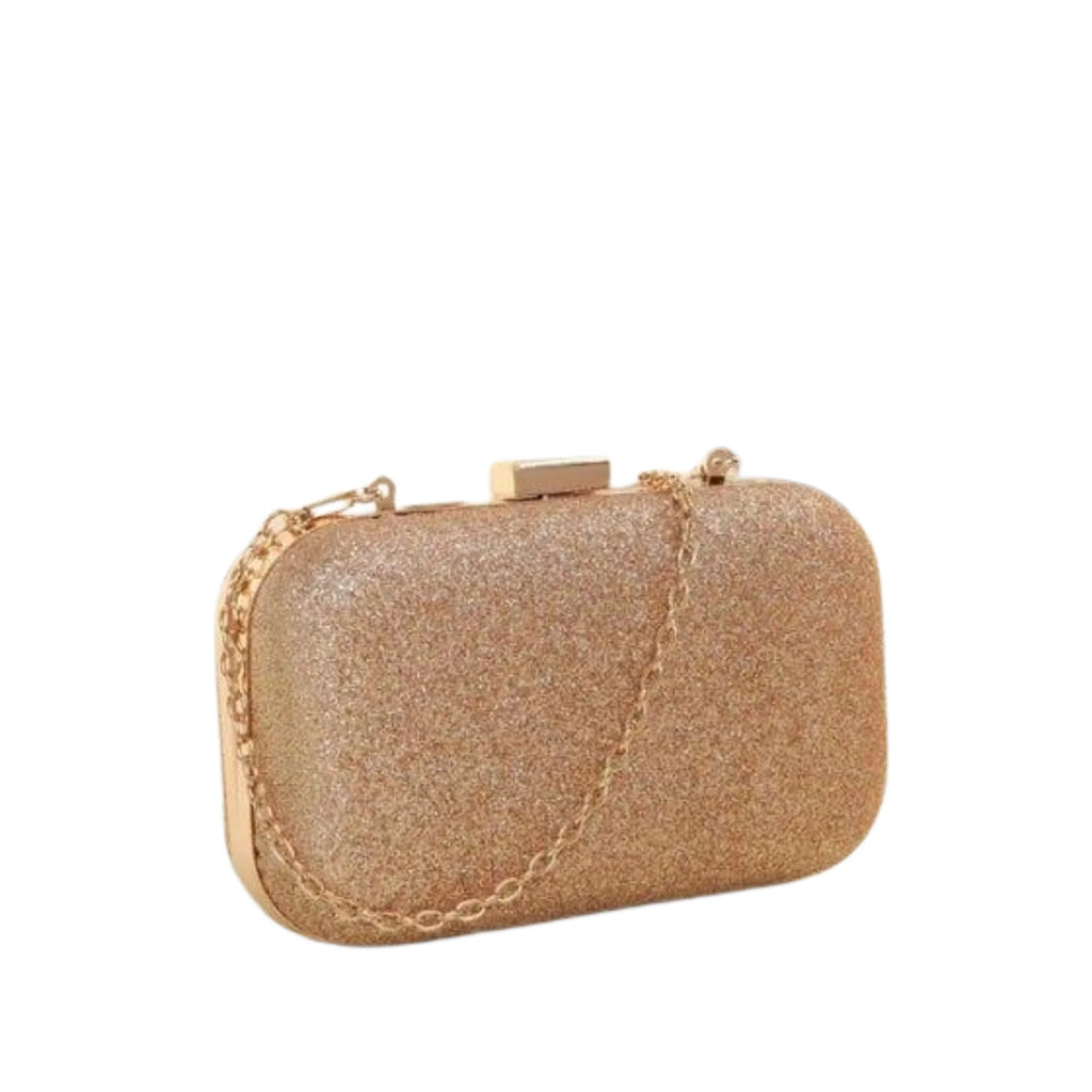 Clutch in Dunkelrosa – glänzend und feminin, perfekt zu Rosé- oder Nude-Tönen