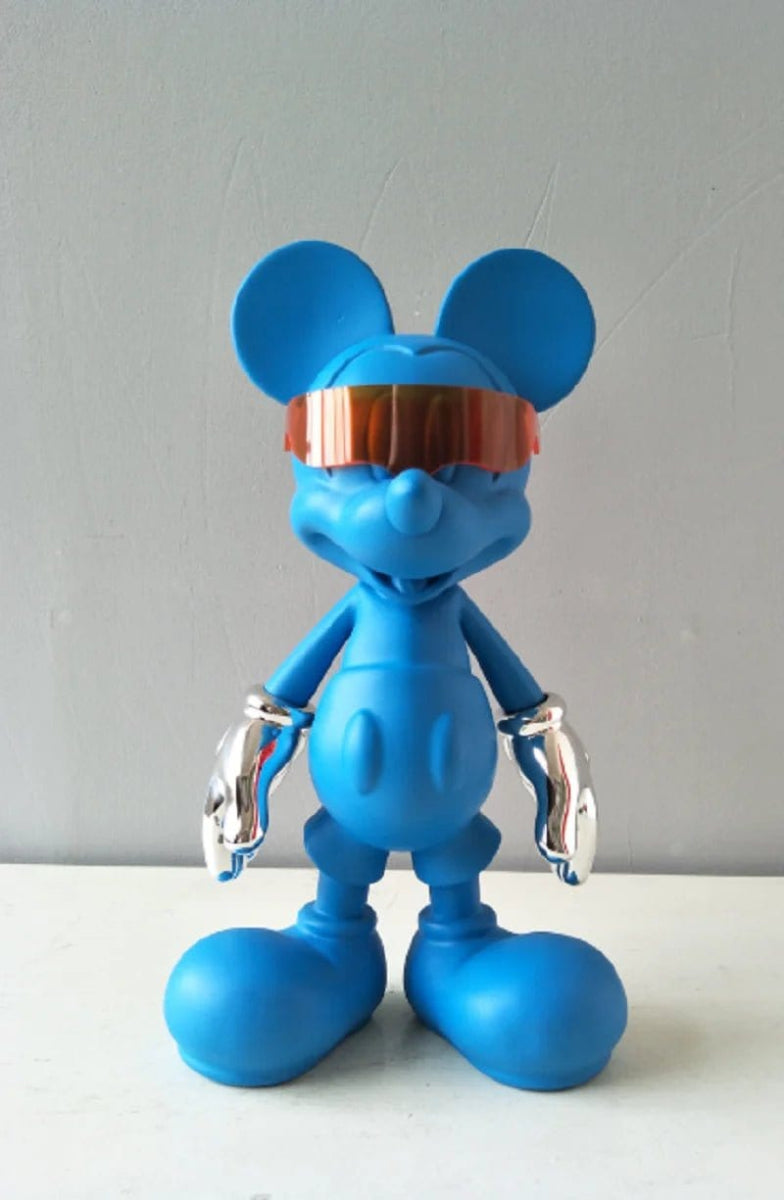 Cyberpunk Mickey Mouse – Einzigartige Dekoration für moderne Räume - Bodison