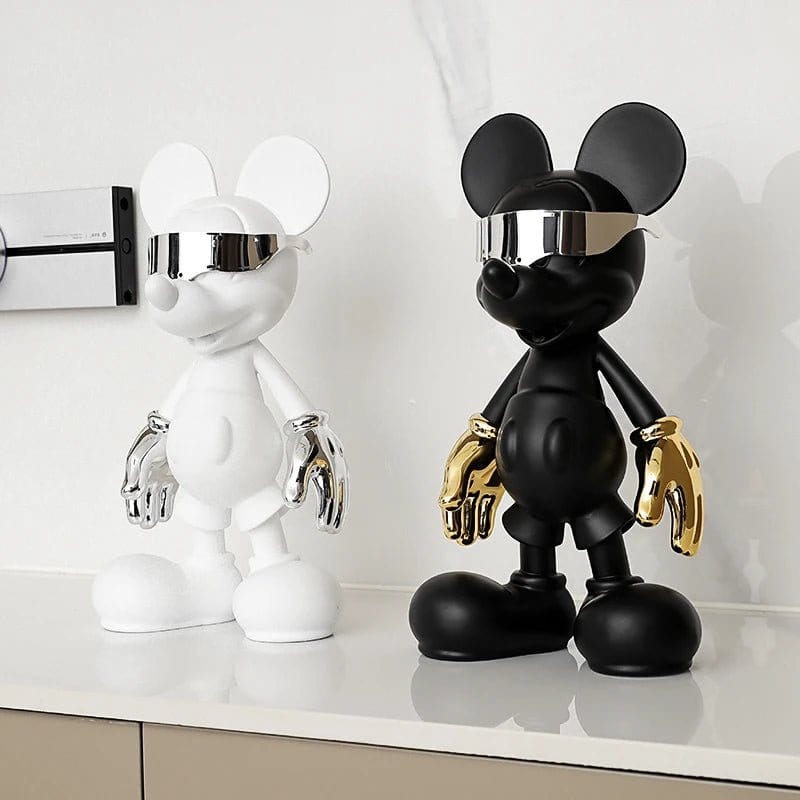 Cyberpunk Mickey Mouse – Einzigartige Dekoration für moderne Räume - Bodison