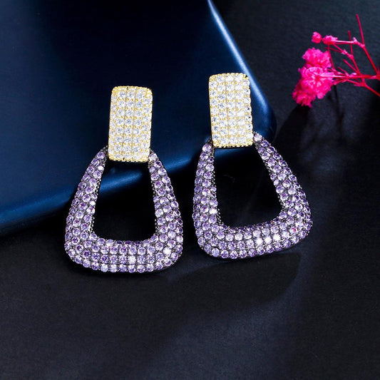 Ladies Fashion French Light Luxury High Sense Earrings