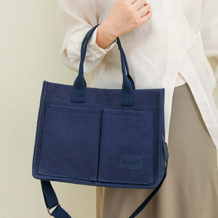 Moderner Canvas Shopper für Damen – Geräumig, stilvoll und perfekt für den Alltag.