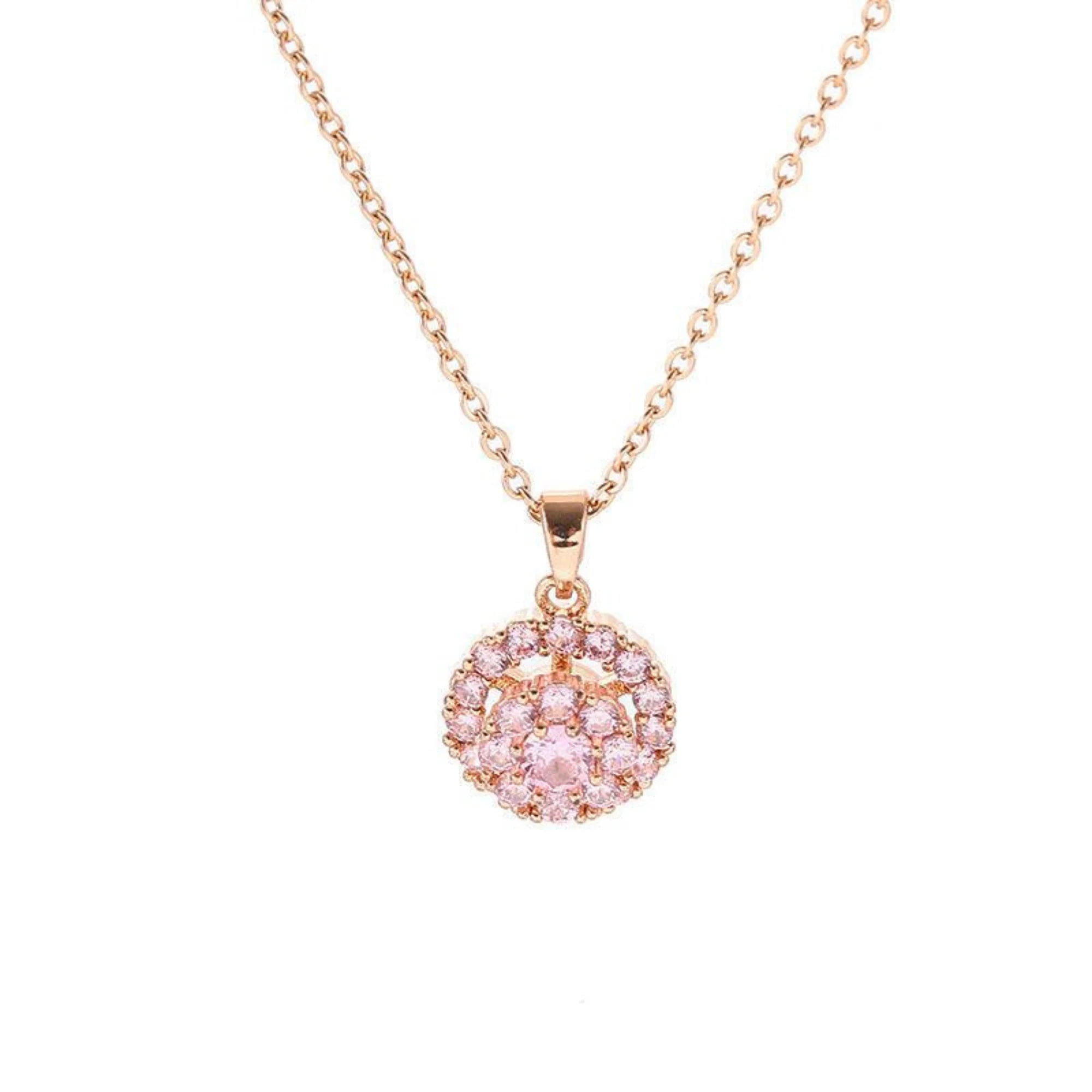 Roségoldene Variante der drehbaren Anhängerkette – fein, klar und feminin mit 925 Silberbasis