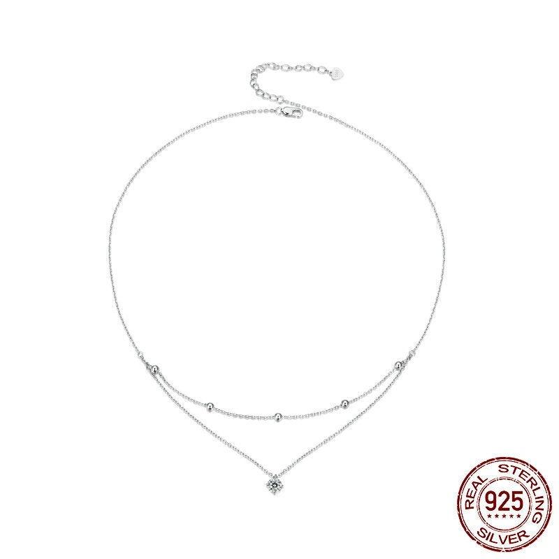 Affordable Luxury Fashion Style S925 Sterling Silver Necklace