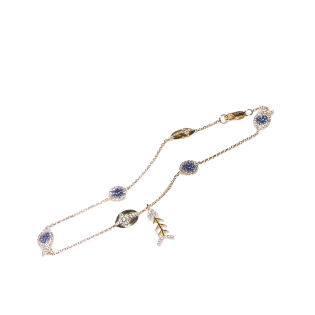 Fusskettchen Fisch – Geschenkidee, verstellbare Länge