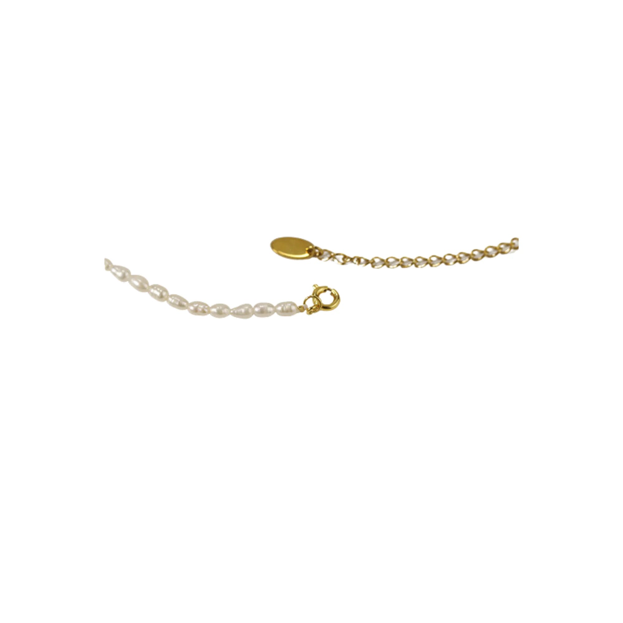 Fusskettchen vergoldet Damen – verstellbar mit Karabiner
