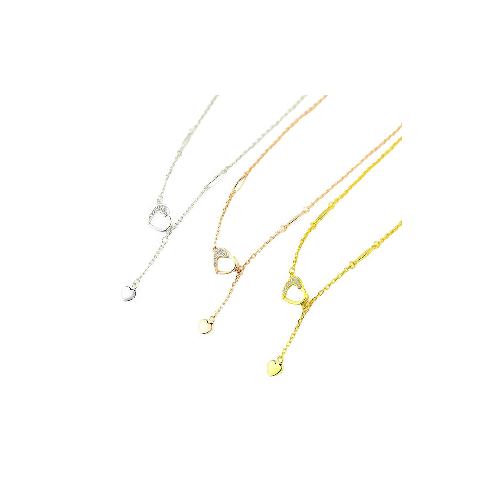 Detailansicht Gliederkette rosé plattiert matt – Fusskettchen Sterling Silber