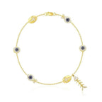 Fusskettchen Fisch 18K vergoldet – maritimes Design