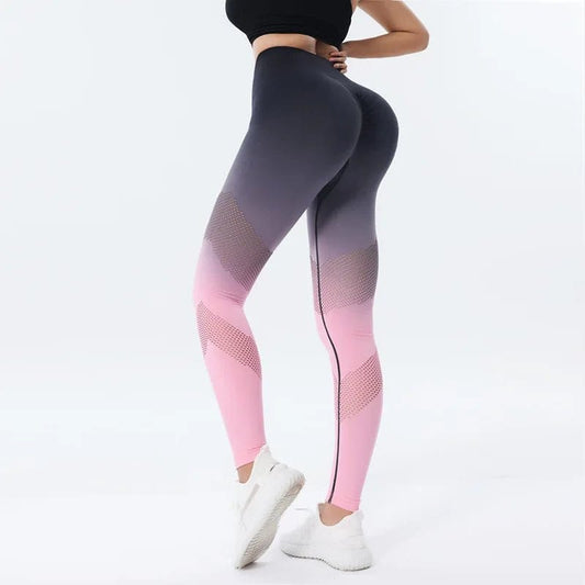 Gradient Push - Up Leggings für Fitness und Yoga - Bodison