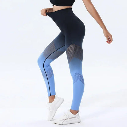 Gradient Push - Up Leggings für Fitness und Yoga - Bodison