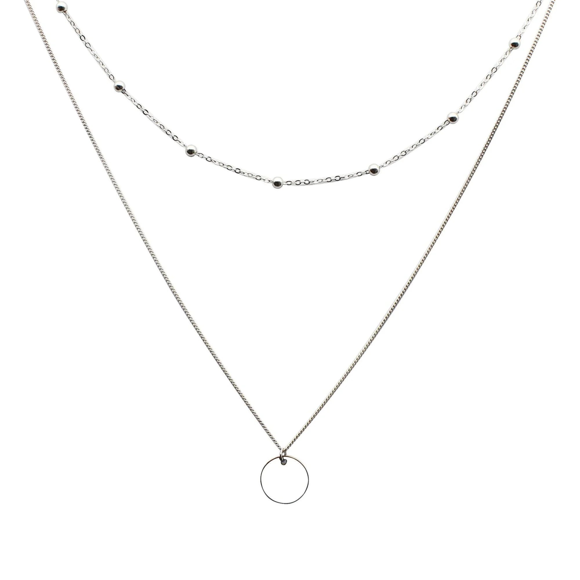 Kugelgliederkette aus 925 Silber – minimalistisch, verstellbar, mit klarer Struktur