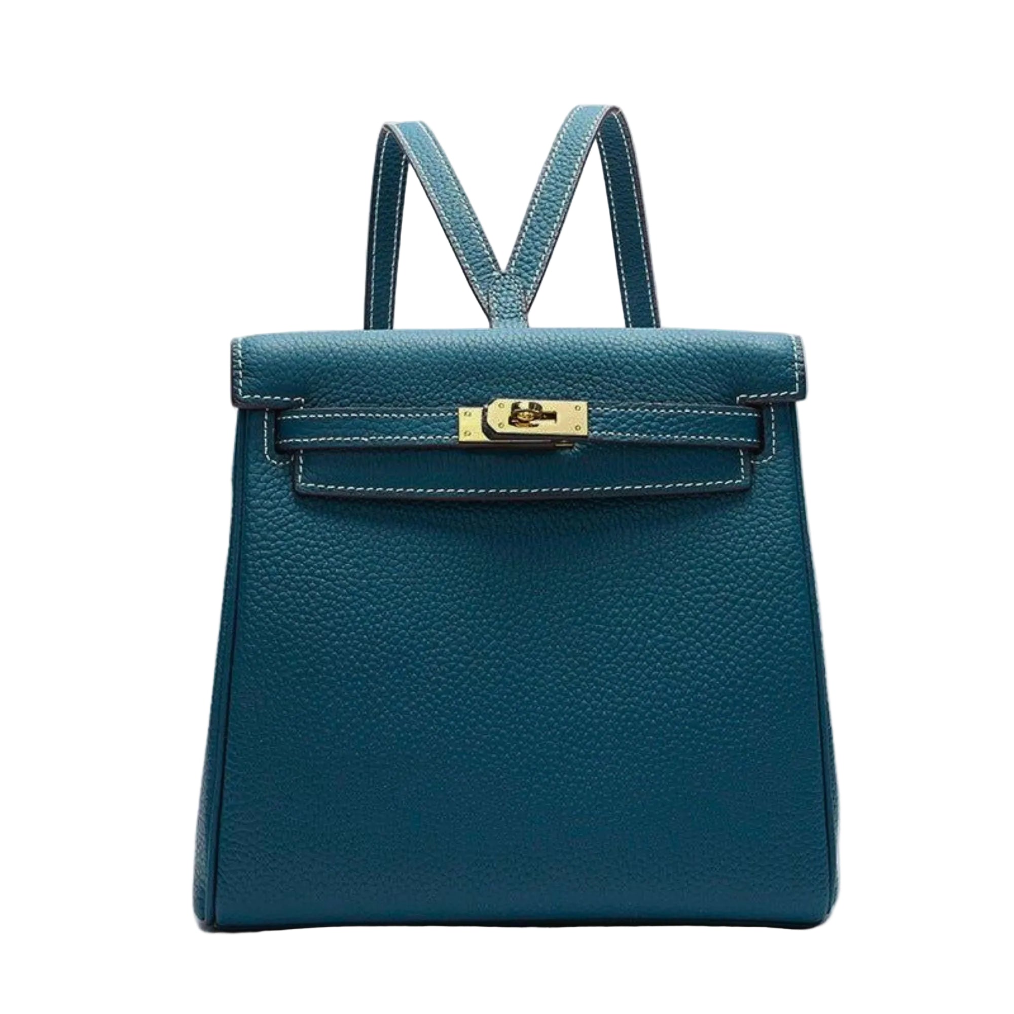 Eleganter Damen Rucksack in kräftigem Blau