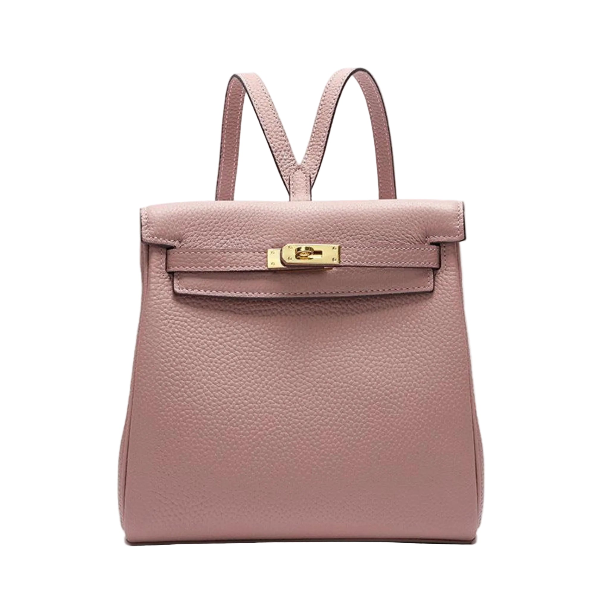 Rucksack in Pink aus Rindsleder für Damen