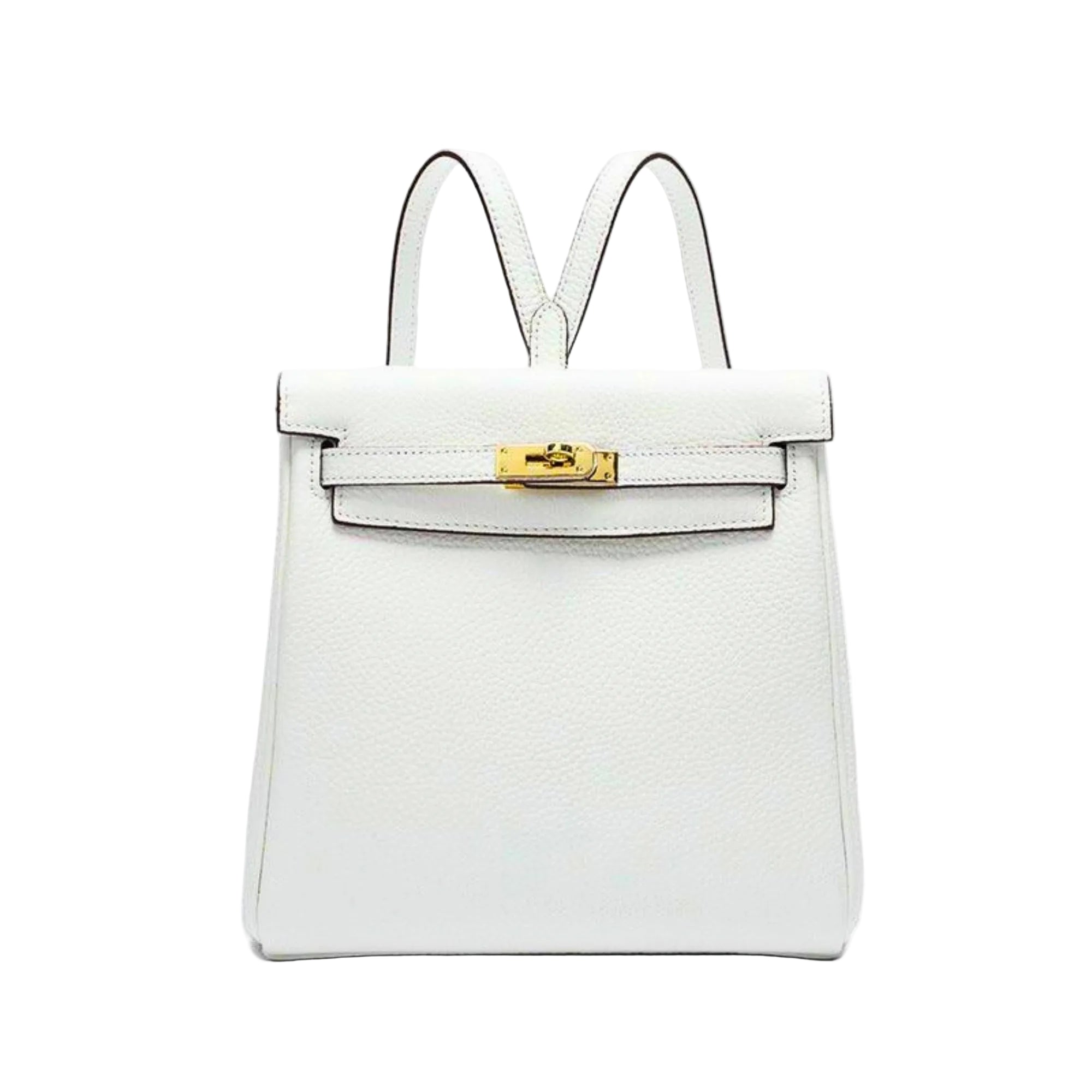 Weisser Luxus Rucksack sauberer Look