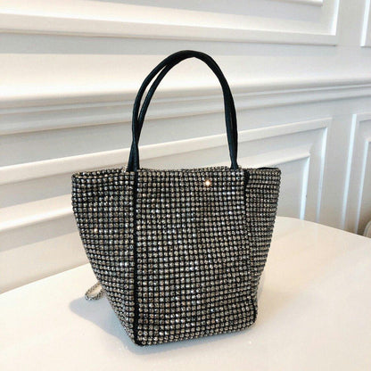 Luxus - Strass - Abendtasche – Glanzvoller Begleiter - Bodison