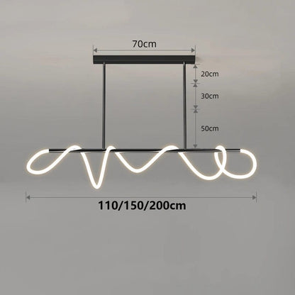 Moderne LED - Pendelleuchten - Bodison