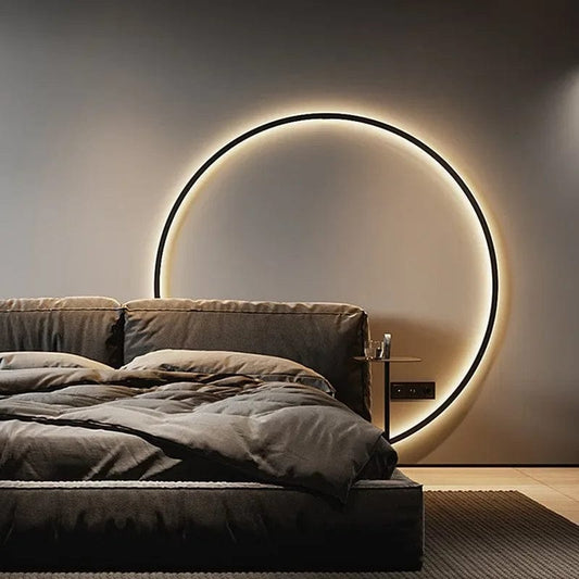 Moderne LED - Wandleuchte - Nordic Design mit USB - Bodison