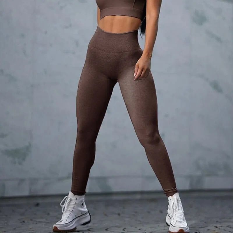 Nahtlose High - Waist - Sportleggings - Bodison