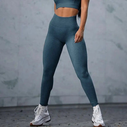 Nahtlose High - Waist - Sportleggings - Bodison