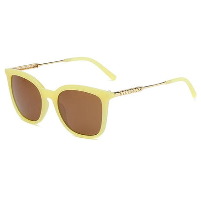 Quadratische Vintage Sonnenbrille Bodison