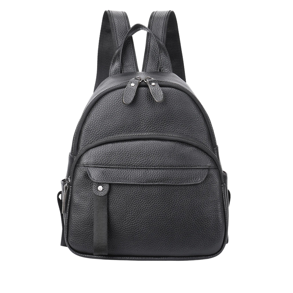 lederrucksack – getragen am rücken obsidian shine