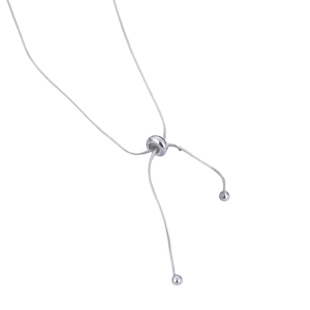 Minimalistisches Fusskettchen 925 – stufenlos einstellbar, hautfreundlich