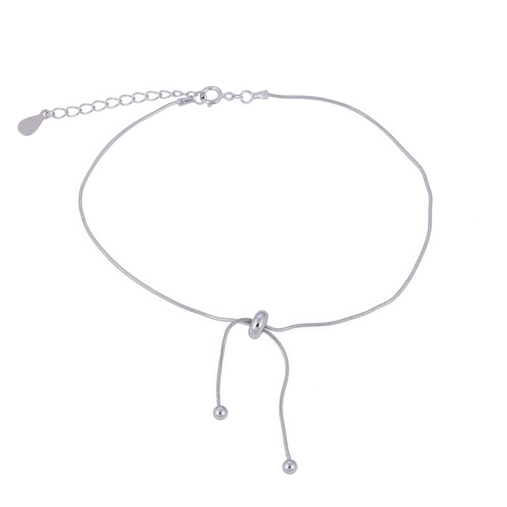 Schlauchkette mit Schiebeelement – Länge 20–27 cm, minimalistische Optik