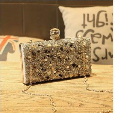 Strass - Crossbody Tasche – Glamourös und Praktisch - Bodison