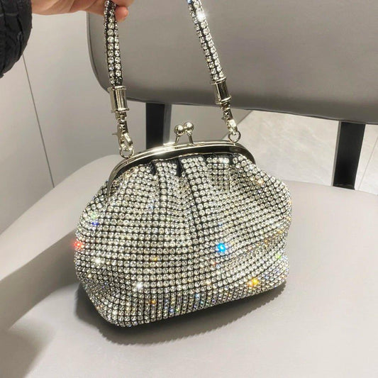 Strass - Schultertasche – Eleganter Messenger - Stil - Bodison