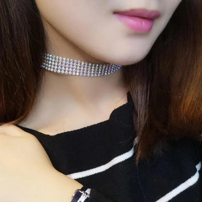 Strassbesetzter Punk Hip Hop Choker - Bodison