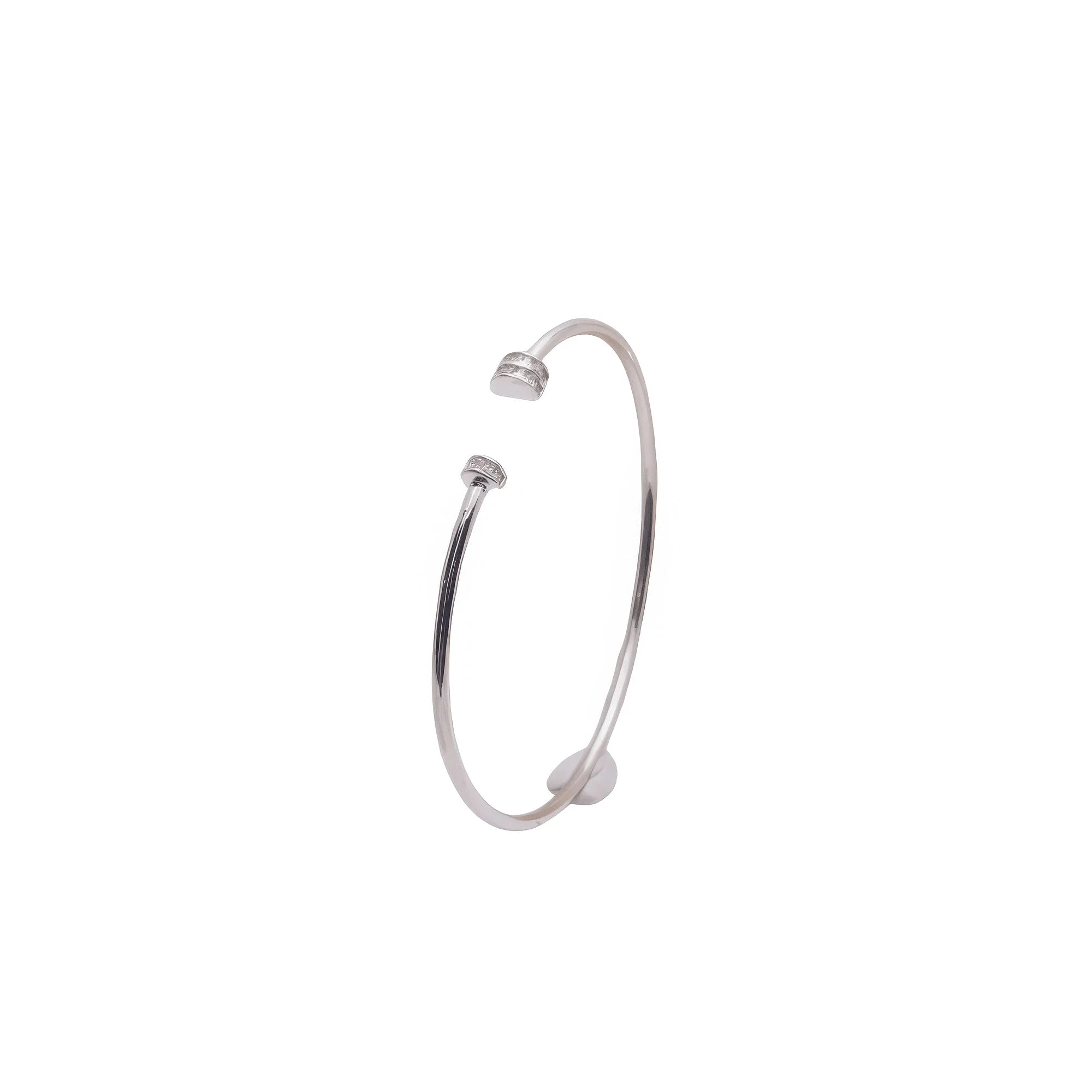 Silbernes Armband mit Zirkonia – 925 Sterling Silber, filigran und hochwertig verarbeitet